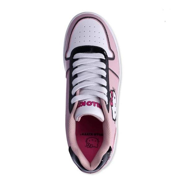 Hello Kitty by Sanrio Women's Pink Casual Court Sneakers - Picture 5 of 5